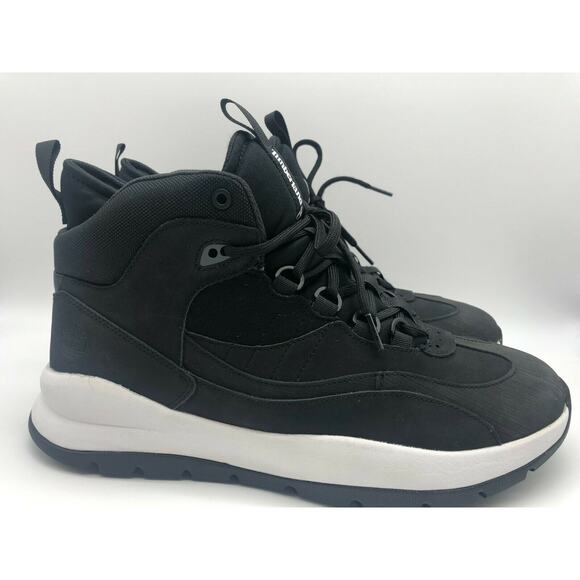 Timberland Boroughs Project Waterproof A2DTW Black Nubuck Mid Men's Boots Size14 - Picture 1 of 12